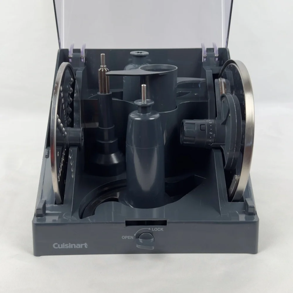 Cuisinart FP-13 Food Processor Disc Set FP-13RSD Coarse Shredding + Case